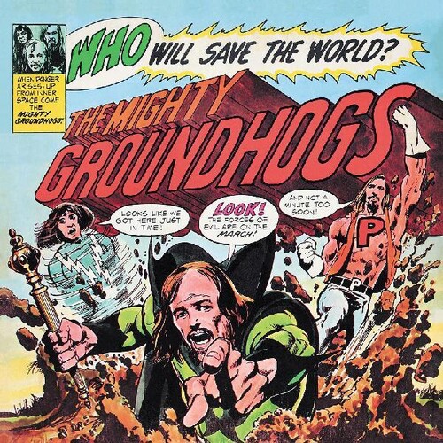 Groundhogs - Who Will Save The World vinyl record cover