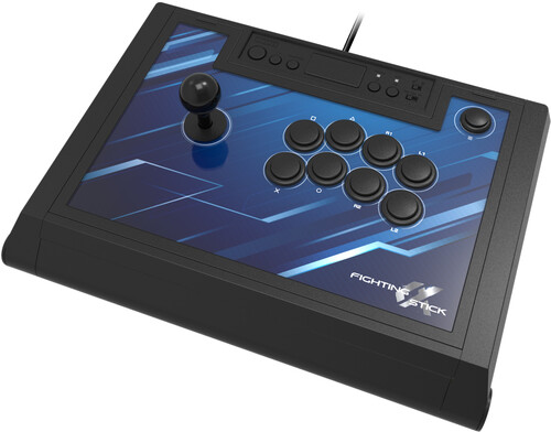 PlayStation 5 Accessory:  HORI Fighting Stick Alpha - Black:  Officially Licensed by Sony