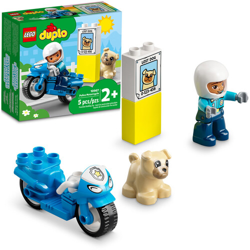 DUPLO TOWN POLICE MOTORCYCLE