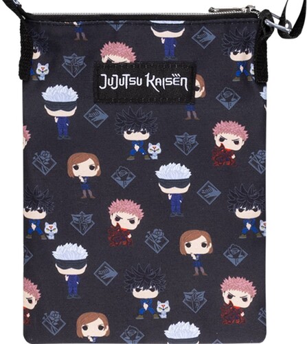 Jujutsu Kaisen All Over Print Crossbody Passport Bag