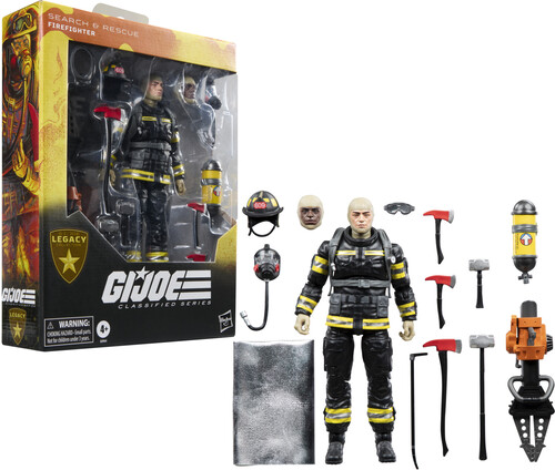 Hasbro Collectibles - G.I. Joe - Classified Series: Legacy Collection - Search & Rescue Firefighter