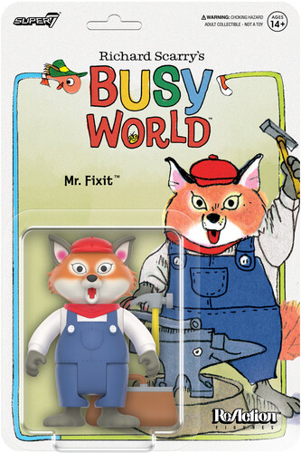 RICHARD SCARRY REACTION FIGURES WV 02 - MR. FIXIT