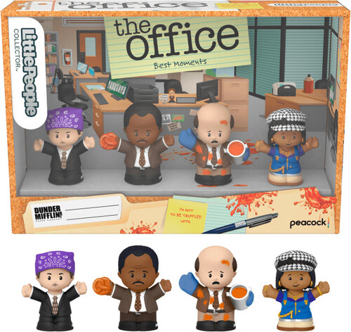 LITTLE PEOPLE COLLECTOR THE OFFICE 4 PACK
