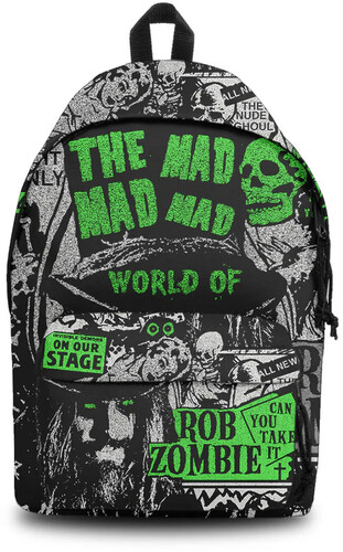ROB ZOMBIE DAYPACK MAD MAD WORLD|alliance entertainment