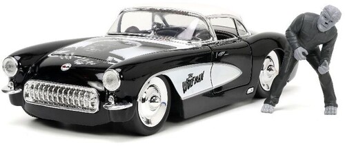 1:24 WOLFMAN HWR: 1957 CHEVY CORVETTE W/  WOLFMAN