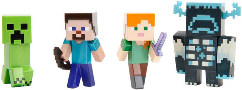 2.5 METALS MC 4PK(STEVE, ALEX, CREEPER, WARDEN)|alliance entertainment