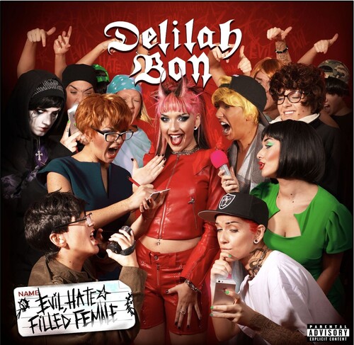 Evil, Hate Filled Female - Red & Neon Green Vinyl [Import]