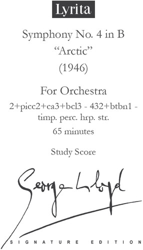 Symphony No. 4 - Study Score