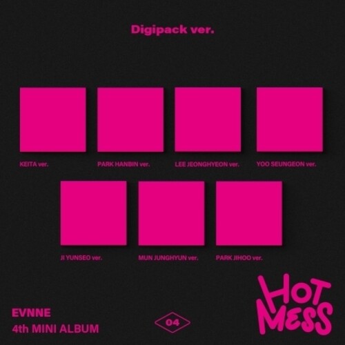 Hot Mess - Digipack Random Cover Version - incl. Photobook + Photocard