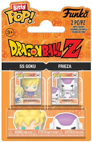 BITTY POP DRAGON BALL Z 2 PACK GOKU & FREIZA