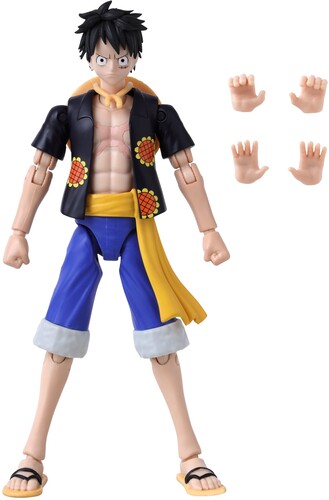 Bandai - One Piece - Anime Heroes - Monkey D. Luffy Dressrosa Ver. Action Figure