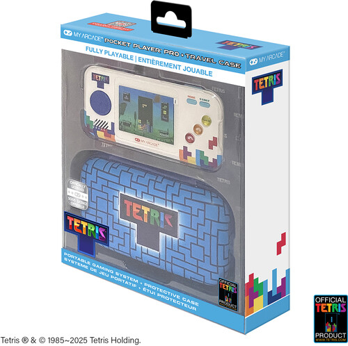 MYARCADE DGUNL7147 TETRIS POCKET PLAYER PRO HANDHE
