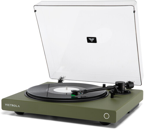 VICTROLA VPT1520GRN WAVE BLUETOOTH TURNTABLE GRN