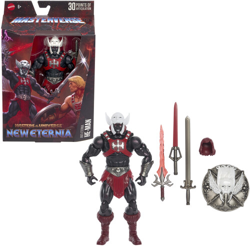 Mattel Collectible - Masters of the Universe Masterverse: New Eternia Anti-Eternia He-Man Action Figure (He-Man, MOTU)