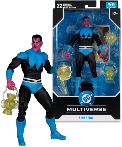 DC MULTIVERSE 7IN SINESTRO (CLASSIC) ACTION FIGURE