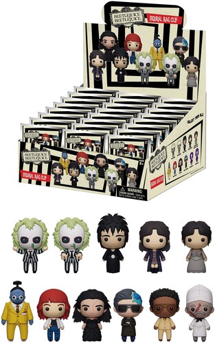 BEETLEJUICE MOVIE 3D FOAM BAG CLIP SERIES 2 24PC B