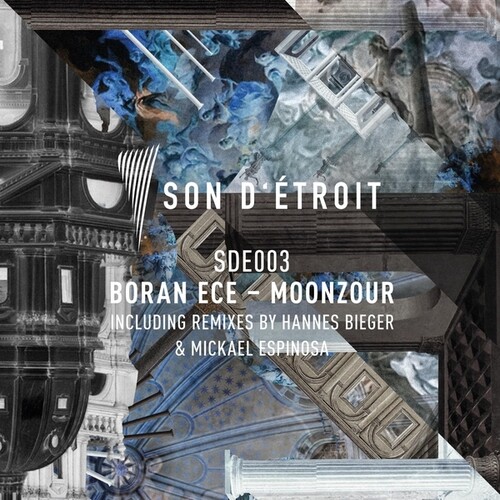 Boran Ece - Moonzour (Ep) vinyl record cover