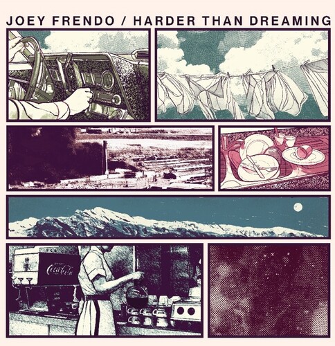 Joey Frendo - Harder Than Dreaming vinyl record cover