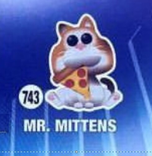 mr mittens funko pop