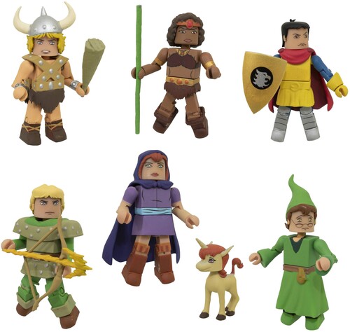 DUNGEONS & DRAGONS HEROES MINIMATES BOX SET