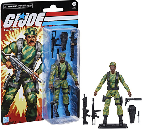 Hasbro Collectibles - G.I. Joe - Classified Series Retro Cardback - Sgt. Stalker