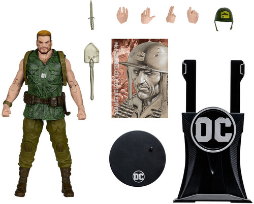 DC MCFARLANE CE 7IN W5 - #14 SGT ROCK (DC CLASSIC)