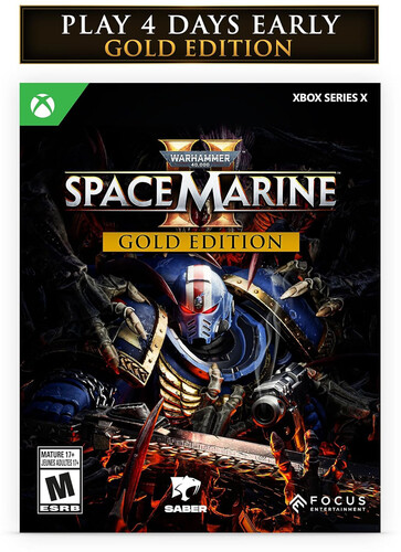 XBX WARHAMMER 40,000 SPACE MARINE 2 GOLD EDITION