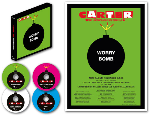 Carter The Unstoppable Sex Machine - Worry Bomb (2025 Remaster) [Deluxe] [Remastered]