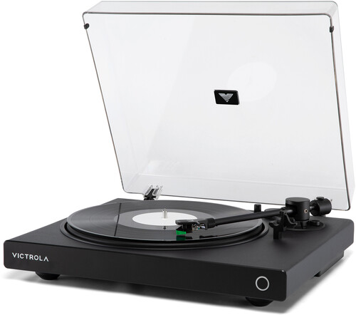 VICTROLA VPT1520BLK WAVE BLUETOOTH TURNTABLE BLK