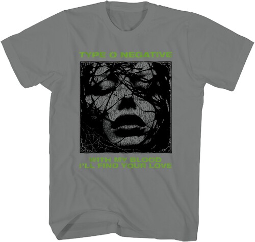 Type O Negative - Find Your Love T-Shirt - Small Charcoal 23TON031A1