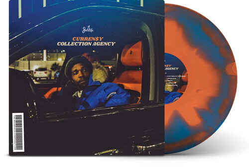 Curren$y - Collection Agency - Blue/Orange (Blue) [Colored Vinyl]