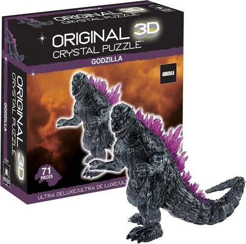 BEPUZZLED - GODZILLA 3D CRYSTAL PUZZLE