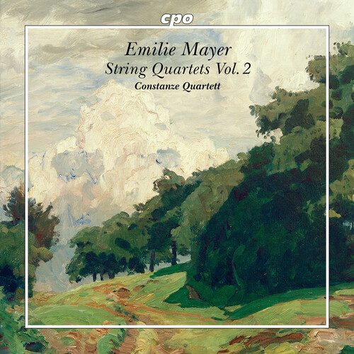 Constanze Quartett - Emilie Mayer: String Quartets / Vol. 2 vinyl record cover