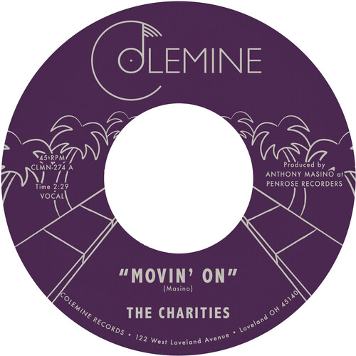 Charities - Movin' On / I'm Still Learning How vinyl record cover