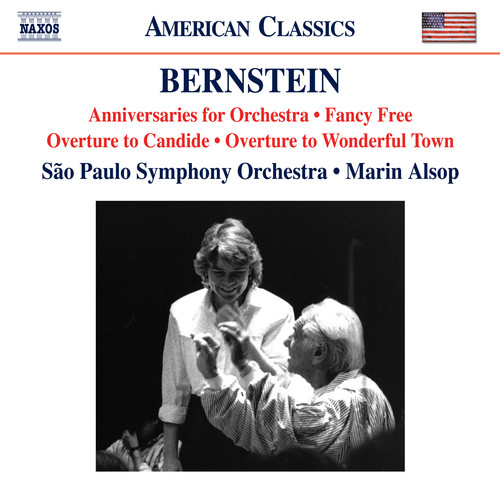 Bernstein / Sao Paulo Symphony Orch - Anniversaries vinyl record cover