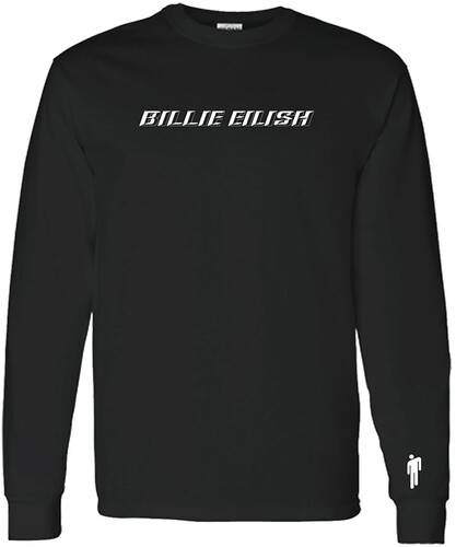 Billie Eilish - Billie Eilish Black Unisex Long Sleeve T-shirt Med