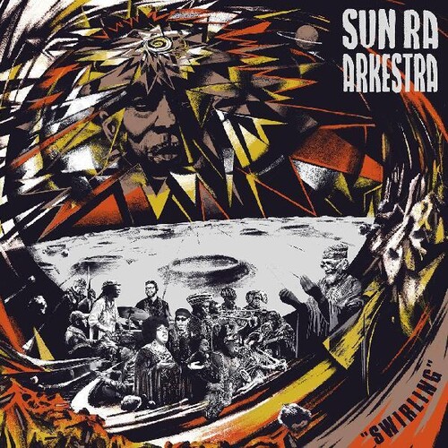 Sun Ra Arkestra - Swirling vinyl record cover