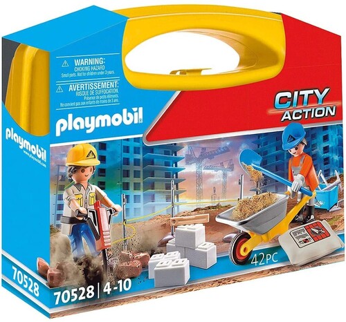Playmobil - City Action Construction Site Carry Case (Fig)