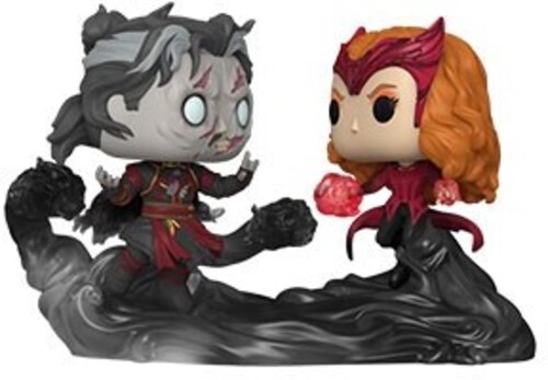 Funko - POP! Moment Marvel: Doctor Strange Multiverse of Madness - Dead Strange and Scarlet Witch