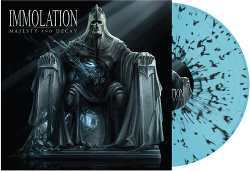 Majesty and Decay - Blue w/  Black Splatter Vinyl
