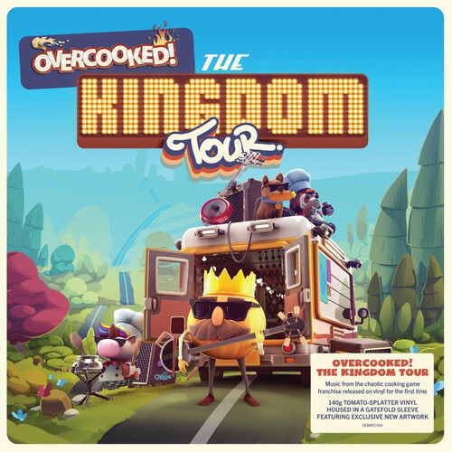 Overcooked: The Kingdom Tour (Video Game Soundtrack) [140-Gram 'Tomato Splatter' Colored Vinyl] [Import]