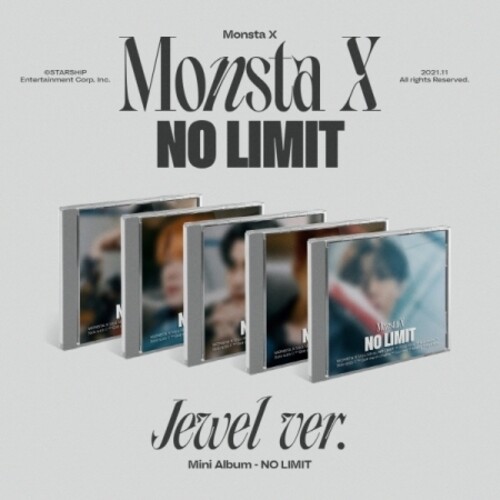 Monsta X - No Limit (Jewel Case Version) (Orna) (Post) (Phob)