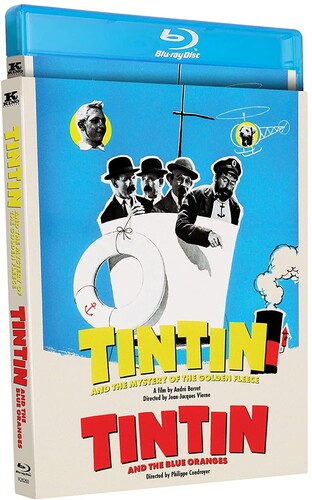 Tintin and the Mystery of the Golden Fleece /  Tintin and the Blue Oranges