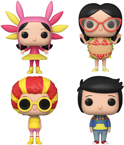 FUNKO POP ANIMATION - BOB'S BURGERS BUNDLE 1