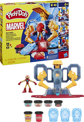 Hasbro Collectibles - Play-Doh - Marvel Iron Man Armor Maker Lab