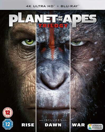 Planet Of The Apes Trilogy - All-Region UHD Boxet [Import]