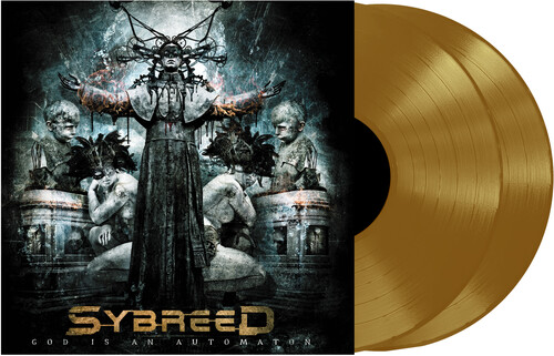 Sybreed - God Is an Automaton - Gold vinyl record cover