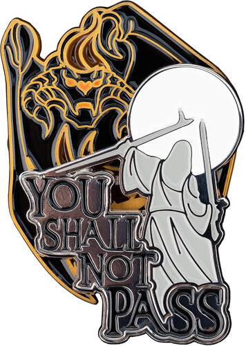 LOTR TRILOGY - YOU SHALL NOT PASS 2PK PIN SET