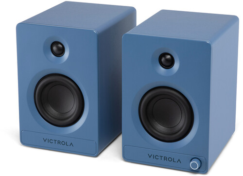VICTROLA VPS400BLU TEMPO BT BOOKSHELF SPKER BLUE