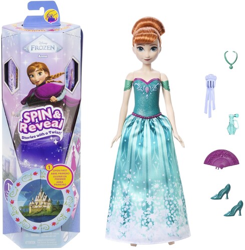 Mattel - Disney Frozen Spin & Reveal Anna
